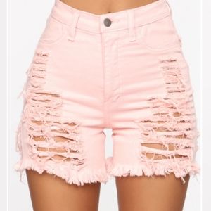 Fashion nova ripped shorts